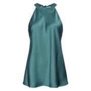 Groene Top voor Vrouwen Pinko , Green , Dames