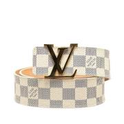 Pre-owned Leather belts Louis Vuitton Vintage , Multicolor , Dames