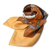 Pre-owned Canvas scarves Hermès Vintage , Multicolor , Dames