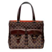 Pre-owned Canvas louis-vuitton-bags Louis Vuitton Vintage , Brown , Da...