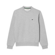 Grijze Sweater Essentieel Moderne Garderobe Lacoste , Gray , Heren