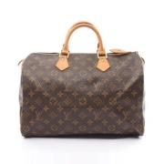 Pre-owned Canvas louis-vuitton-bags Louis Vuitton Vintage , Brown , Da...