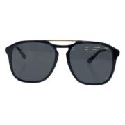 Pre-owned Plastic sunglasses Gucci Vintage , Black , Dames