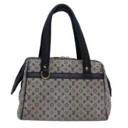 Pre-owned Canvas handbags Louis Vuitton Vintage , Blue , Dames