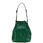 Pre-owned Leather louis-vuitton-bags Louis Vuitton Vintage , Green , D...