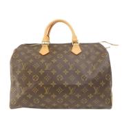 Pre-owned Canvas louis-vuitton-bags Louis Vuitton Vintage , Brown , Da...