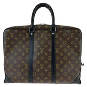 Pre-owned Canvas louis-vuitton-bags Louis Vuitton Vintage , Brown , He...