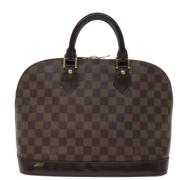 Pre-owned Canvas louis-vuitton-bags Louis Vuitton Vintage , Brown , Da...