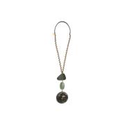 Waterverf Hars Ketting Maliparmi , Green , Dames