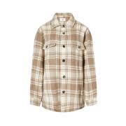 Corduroy Overshirt Jas Ami Paris , Beige , Heren