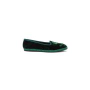 Velvet Ballerina Schoenen Maliparmi , Green , Dames