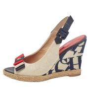 Pre-owned Canvas sandals Carolina Herrera Pre-owned , Beige , Dames