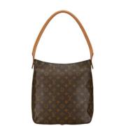 Pre-owned Canvas louis-vuitton-bags Louis Vuitton Vintage , Brown , Da...