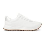 Witte leren hardloopschoenen Kazar , White , Dames