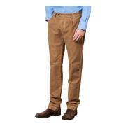 Trousers Massimo Alba , Brown , Heren