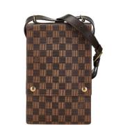 Pre-owned Canvas louis-vuitton-bags Louis Vuitton Vintage , Brown , Da...