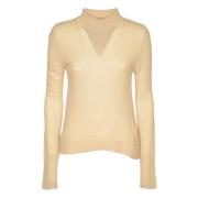 Stijlvolle Dolcevita Sweaters Dondup , Beige , Dames