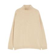 Wollen Trui Borgia Max Mara Weekend , Beige , Dames