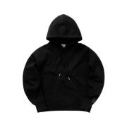 Oversized Hoodie met Trekkoord Ami Paris , Black , Heren