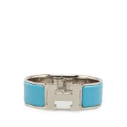 Pre-owned Metal bracelets Hermès Vintage , Gray , Dames