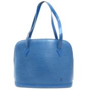 Pre-owned Leather louis-vuitton-bags Louis Vuitton Vintage , Blue , Da...