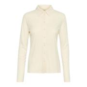 Lissiapw Ts Blouse Birch Part Two , Beige , Dames