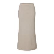 Milano Knit Rok Wakakuu Icons , Beige , Dames