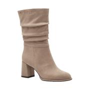 Stijlvolle Enkellaarzen met Hak Tamaris , Beige , Dames