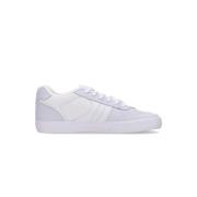 Wit/Goud Skate Schoenen Vulcanized Vetersluiting Globe , White , Heren