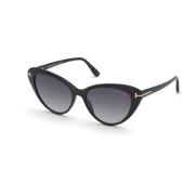 Stijlvolle zonnebril Ft0869 Tom Ford , Black , Unisex