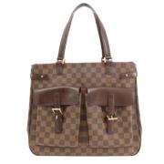 Pre-owned Canvas louis-vuitton-bags Louis Vuitton Vintage , Brown , Da...