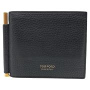 Pre-owned Leather wallets Tom Ford Pre-owned , Black , Heren