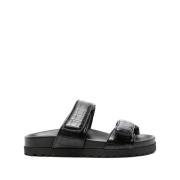 Zwarte Perni Sandalen Gia Borghini , Black , Dames