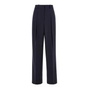 Geplooide Broek Theory , Blue , Dames