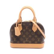 Pre-owned Leather louis-vuitton-bags Louis Vuitton Vintage , Brown , D...