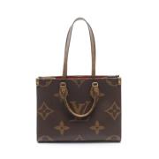 Pre-owned Leather louis-vuitton-bags Louis Vuitton Vintage , Beige , D...