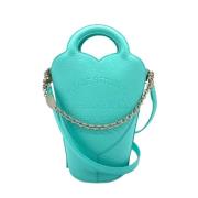 Pre-owned Leather handbags Tiffany & Co. Pre-owned , Blue , Dames