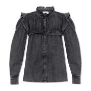 Idety denim overhemd Isabel Marant Étoile , Gray , Dames