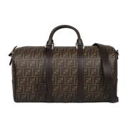 Medium FF Duffle Tas Fendi , Brown , Heren