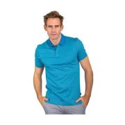 Gestreept Turquoise Poloshirt Hugo Boss , Blue , Heren