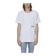 Katoenen Bedrukt T-shirt RTA , White , Heren