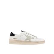 Italiaanse Leren Ster Sneakers Golden Goose , White , Heren