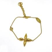 Pre-owned Metal bracelets Louis Vuitton Vintage , Yellow , Dames