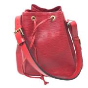 Pre-owned Leather louis-vuitton-bags Louis Vuitton Vintage , Red , Dam...