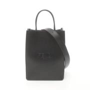 Pre-owned Leather fendi-bags Fendi Vintage , Black , Dames