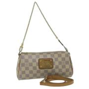 Pre-owned Canvas louis-vuitton-bags Louis Vuitton Vintage , White , Da...