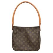 Pre-owned Canvas louis-vuitton-bags Louis Vuitton Vintage , Brown , Da...