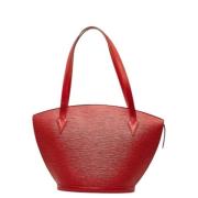 Pre-owned Leather louis-vuitton-bags Louis Vuitton Vintage , Red , Dam...