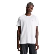 Heren Bright White YAF T-shirt Calvin Klein , White , Heren