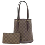 Pre-owned Canvas louis-vuitton-bags Louis Vuitton Vintage , Brown , Da...